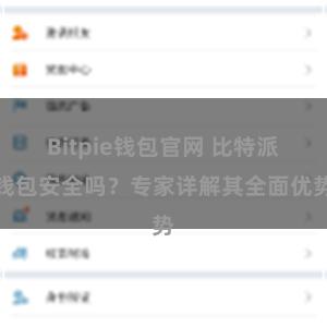 Bitpie钱包官网 比特派钱包安全吗？专家详解其全面优势