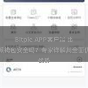 Bitpie APP客户端 比特派钱包安全吗？专家详解其全面优势