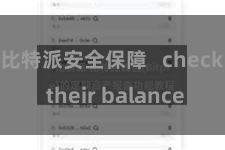 比特派安全保障   check their balance