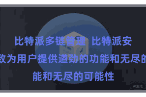 比特派多链管理  比特派安卓齐大致为用户提供遒劲的功能和无尽的可能性